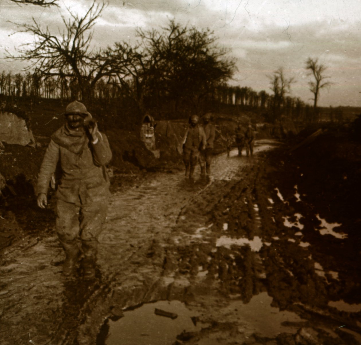 Advance, Kemmel, Flandria, Belgia, c1914-c1918 autorstwa Unbekannt