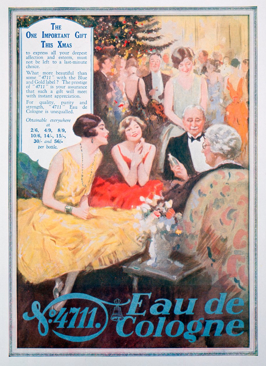 Ogłoszenie 4711 Eau de Cologne, 1928 autorstwa Unbekannt