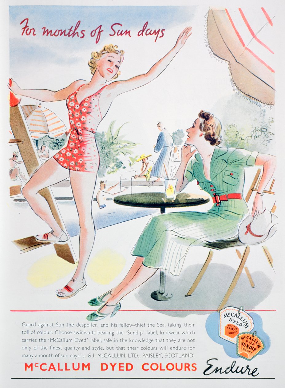 Reklama farb McCallum, 1937 autorstwa Unbekannt