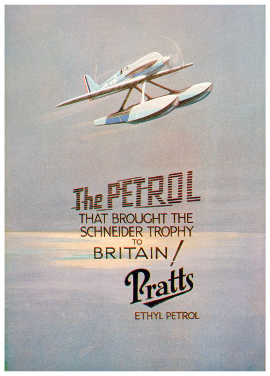 Reklama Pratts Ethyl Petrol, c1928 autorstwa Unbekannt