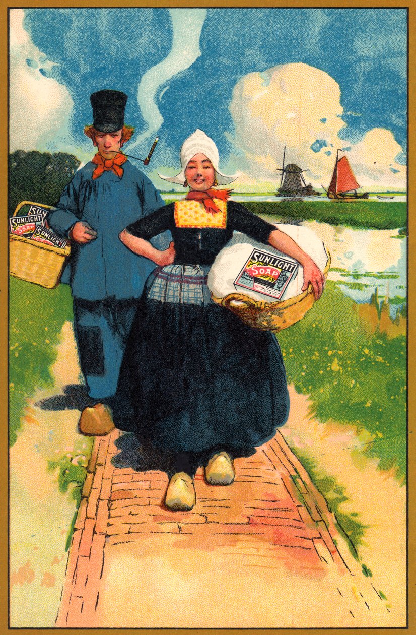 Reklama mydła słonecznego, c1900 autorstwa Unbekannt