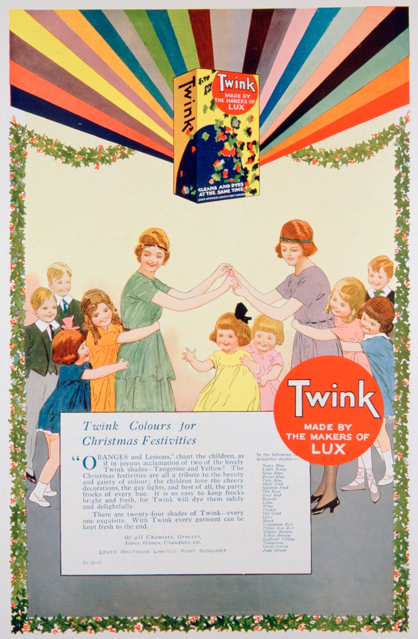 Reklama farby Twink, 1922 autorstwa Unbekannt