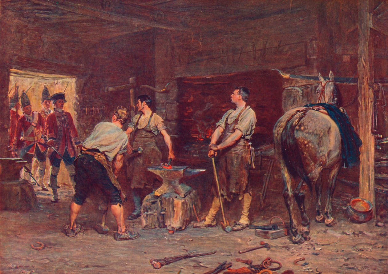 Po Culloden: Polowanie na rebeliantów, 1905 autorstwa Unbekannt