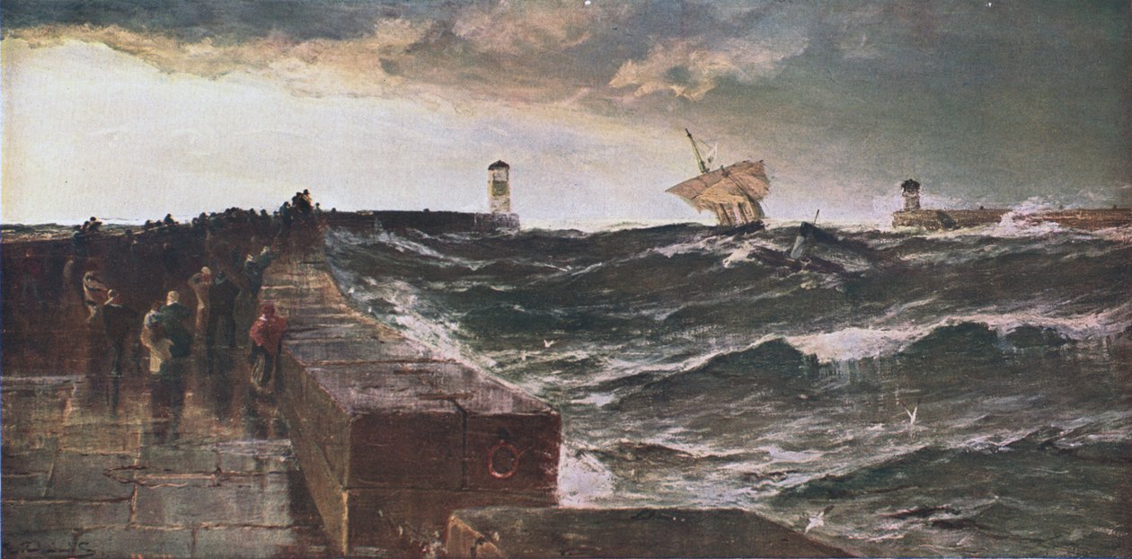 Po trzydniowej wichrze, 1885, c1902. autorstwa Unbekannt
