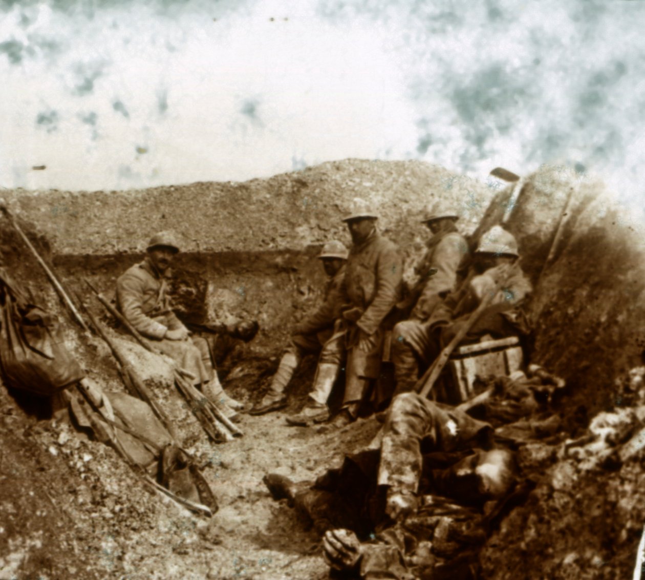 Po kontrataku, c1914-c1918 autorstwa Unbekannt