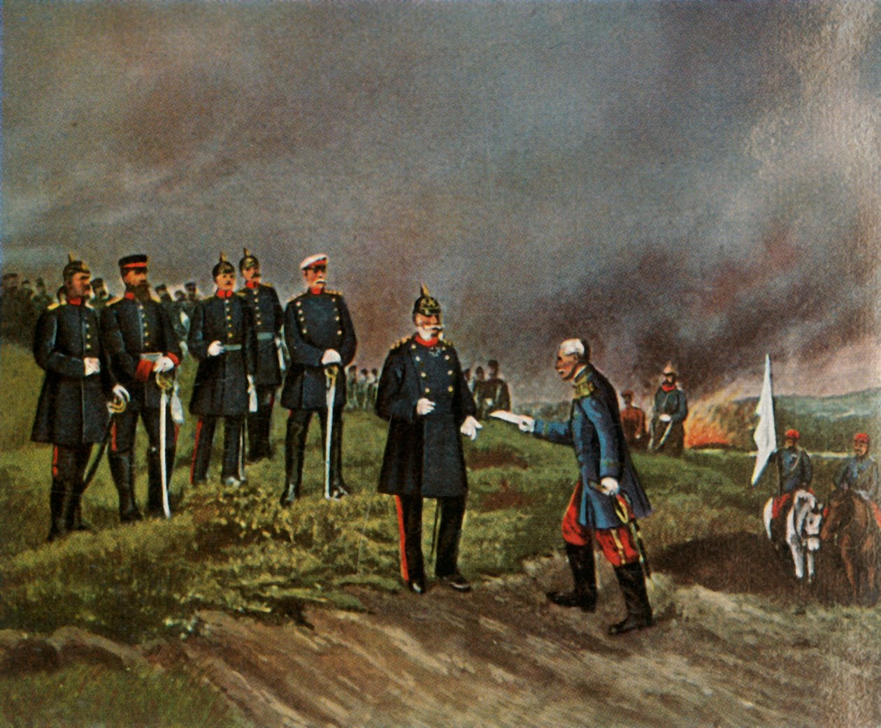 Po bitwie pod Sedanem, 1 września 1870, 1936. autorstwa Unbekannt