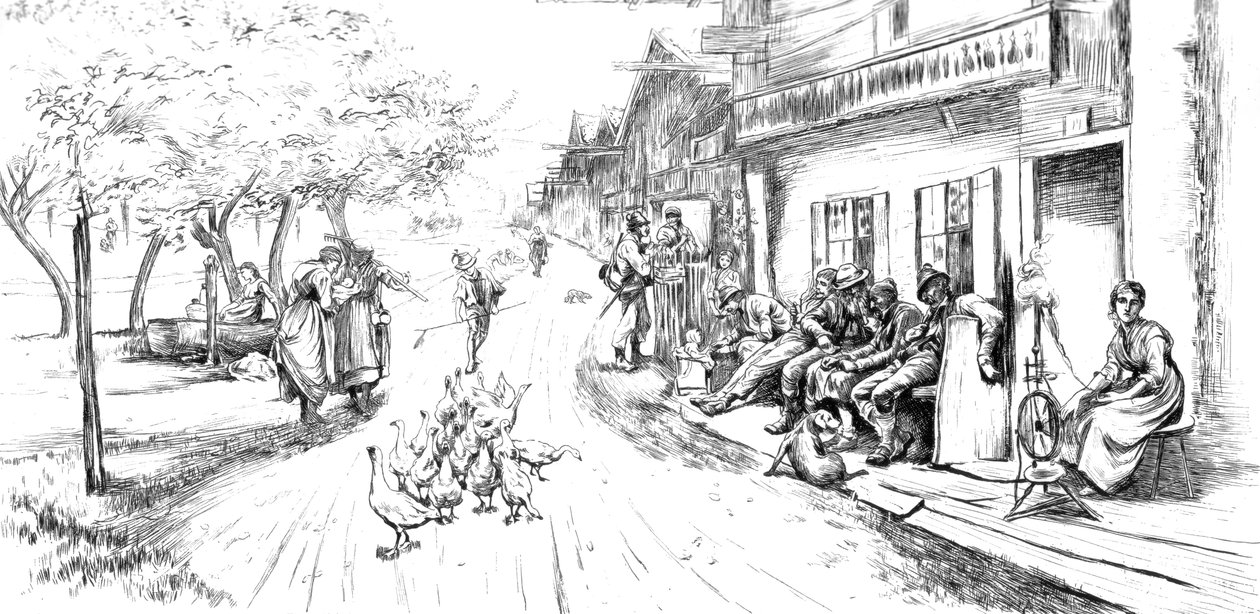 Po trudach dnia, 1873 c1880-1882 autorstwa Unbekannt