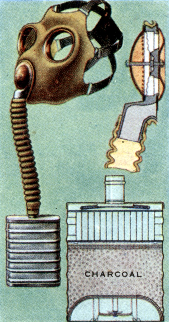 Środki ostrożności w przypadku nalotów, karta papierosowa, brytyjska, 1938 r. autorstwa Unbekannt