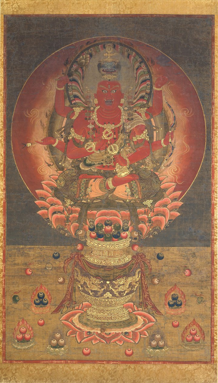 Aizen Myoo, XIV wiek. autorstwa Unbekannt