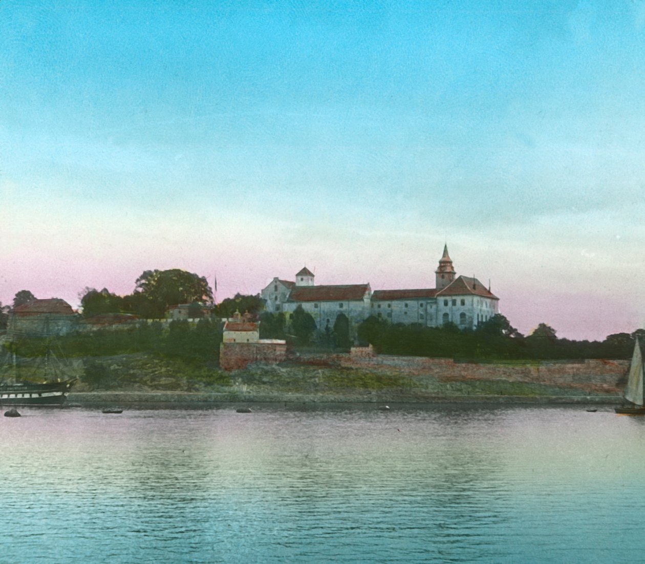Twierdza Akershus, Christiania, Oslo, Norwegia, koniec XIX-początek XX wieku. autorstwa Unbekannt