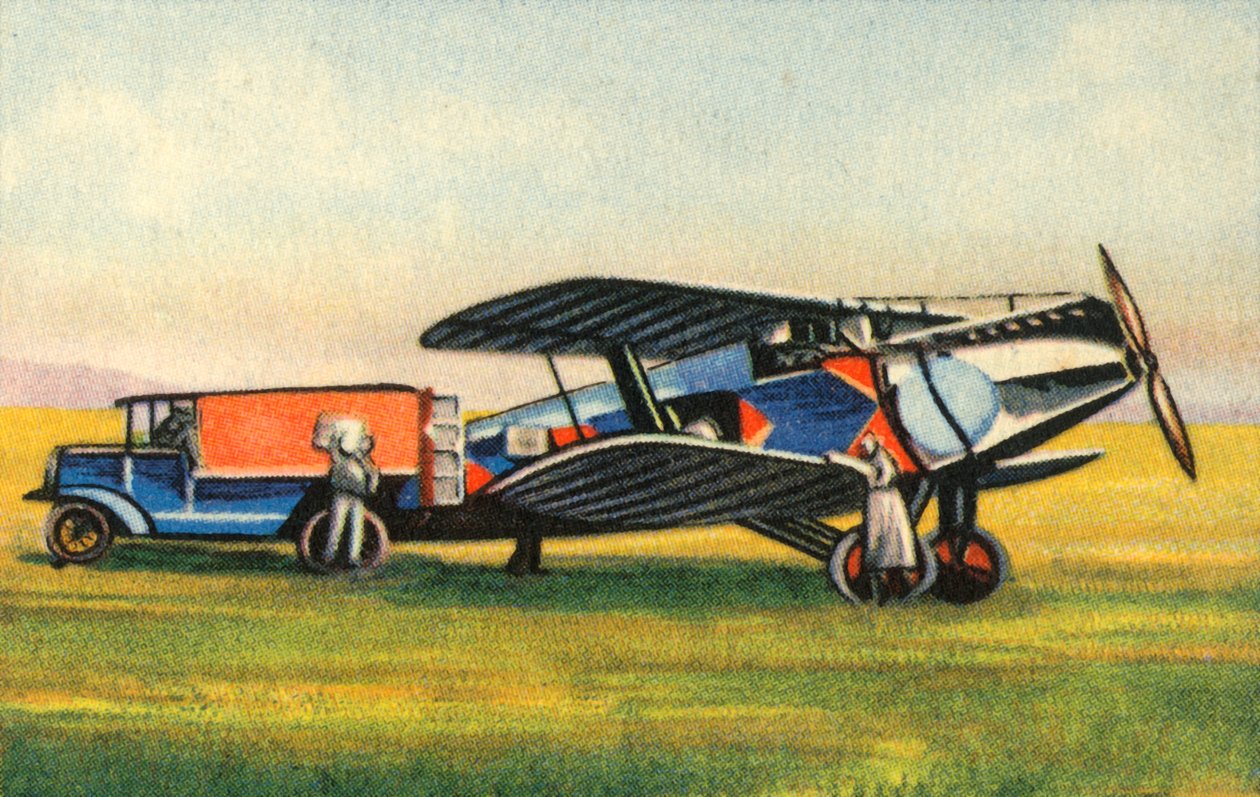 Samolot transportowy Albatros L 72c, lata 20., 1932. autorstwa Unbekannt