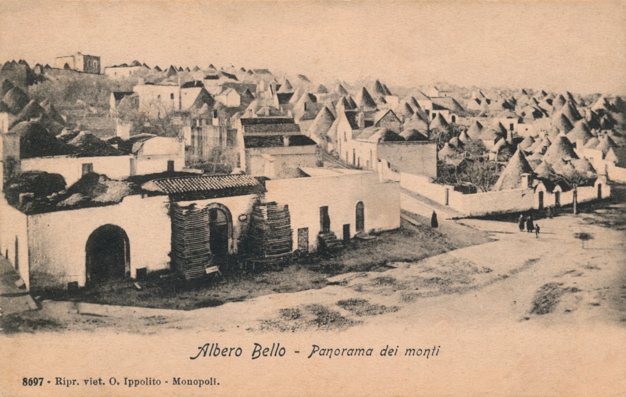 Albero Bello - Panorama Gór, c1910. autorstwa Unbekannt