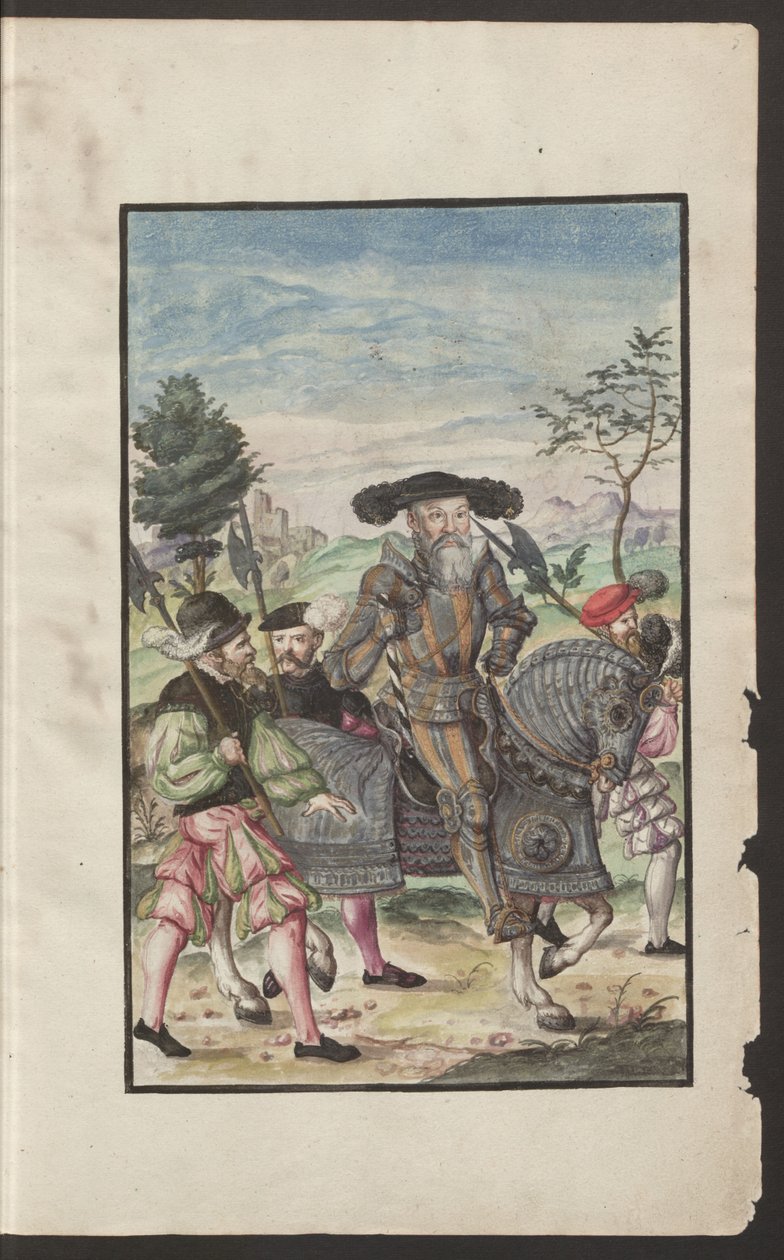 Albert, książę pruski Od: Kriegsordnung, 1555 autorstwa Unbekannt