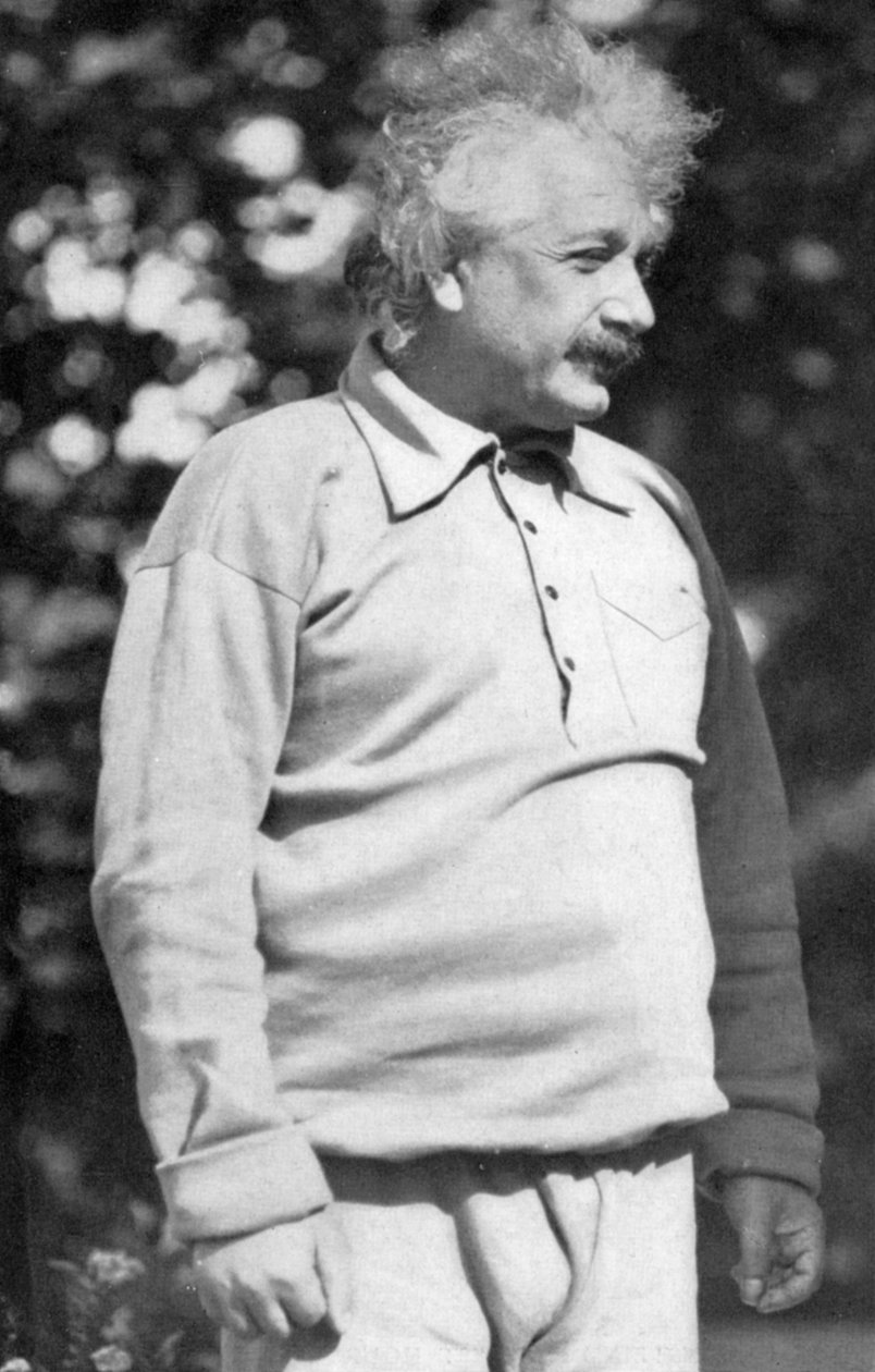 Albert Einstein 1879-1955, niemiecko-szwajcarski matematyk i fizyk teoretyczny, ok. 1930 autorstwa Unbekannt