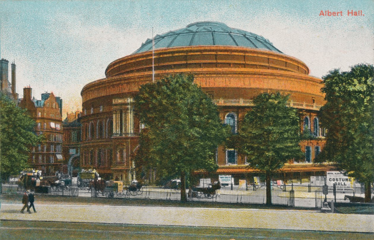 Albert Hall, ok.1900 autorstwa Unbekannt