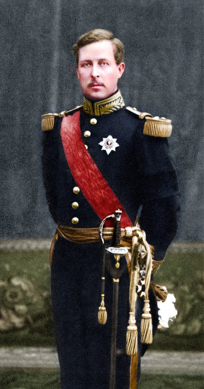 Albert I 1875-1934, król Belgów od 1909, w mundurze wojskowym autorstwa Unbekannt