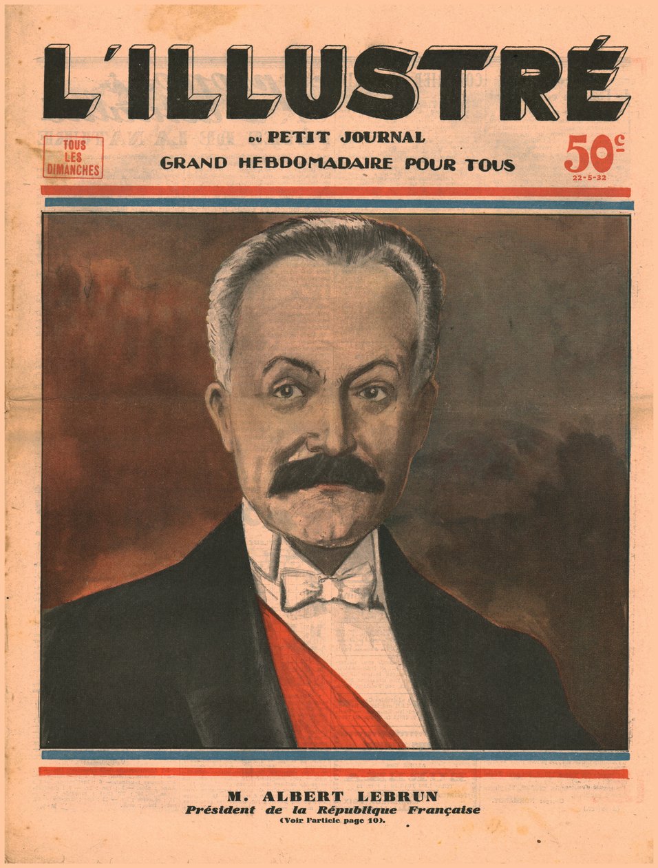 Albert Lebrun, 1932. autorstwa Unbekannt