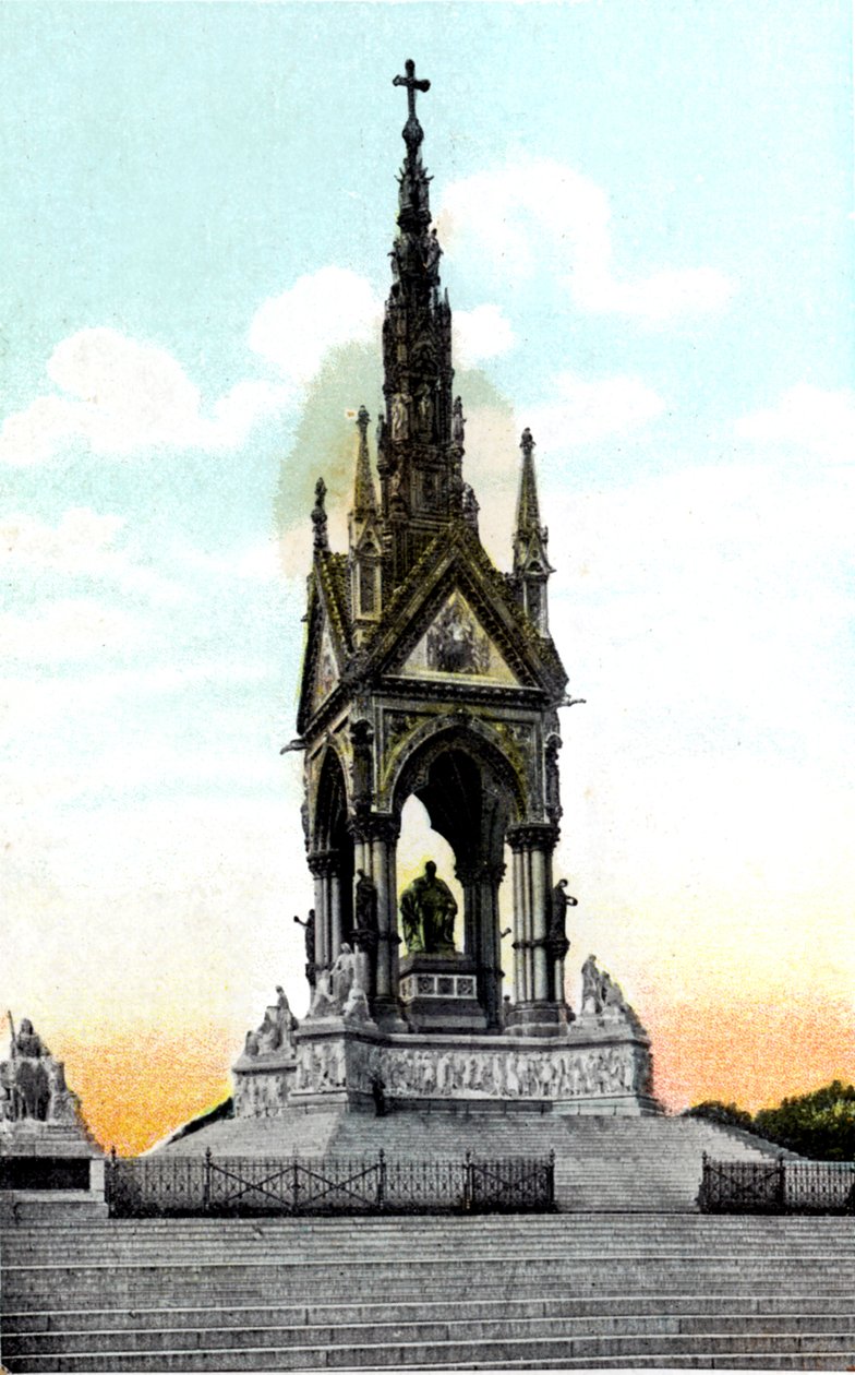 Albert Memorial, Londyn, XX wiek autorstwa Unbekannt