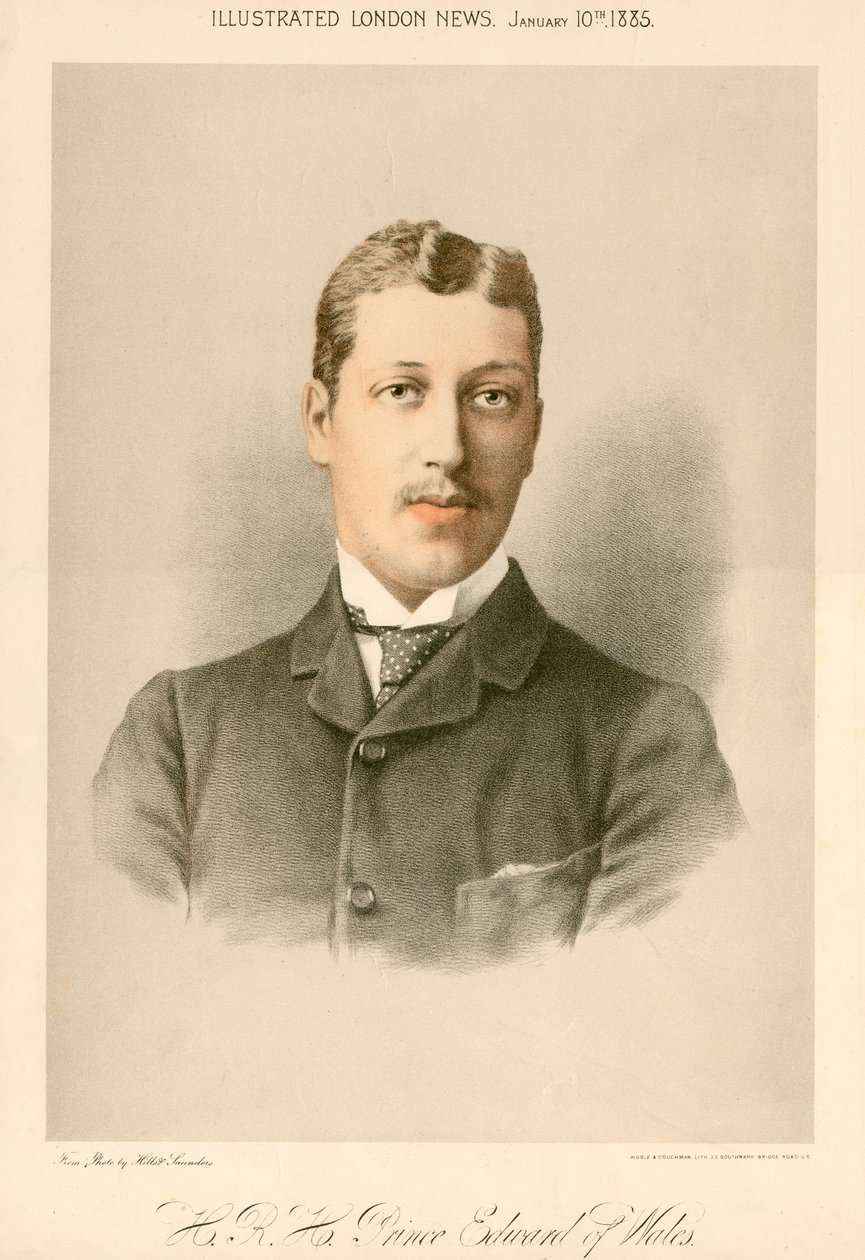 Albert Victor, książę Clarence, 1885 autorstwa Unbekannt
