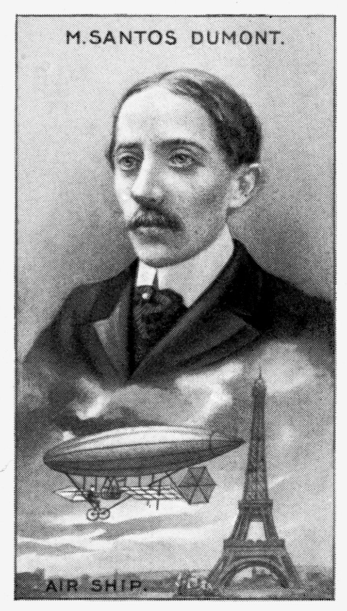 Alberto Santos-Dumont, brazylijski pionier lotnictwa, ok. 1924 r autorstwa Unbekannt