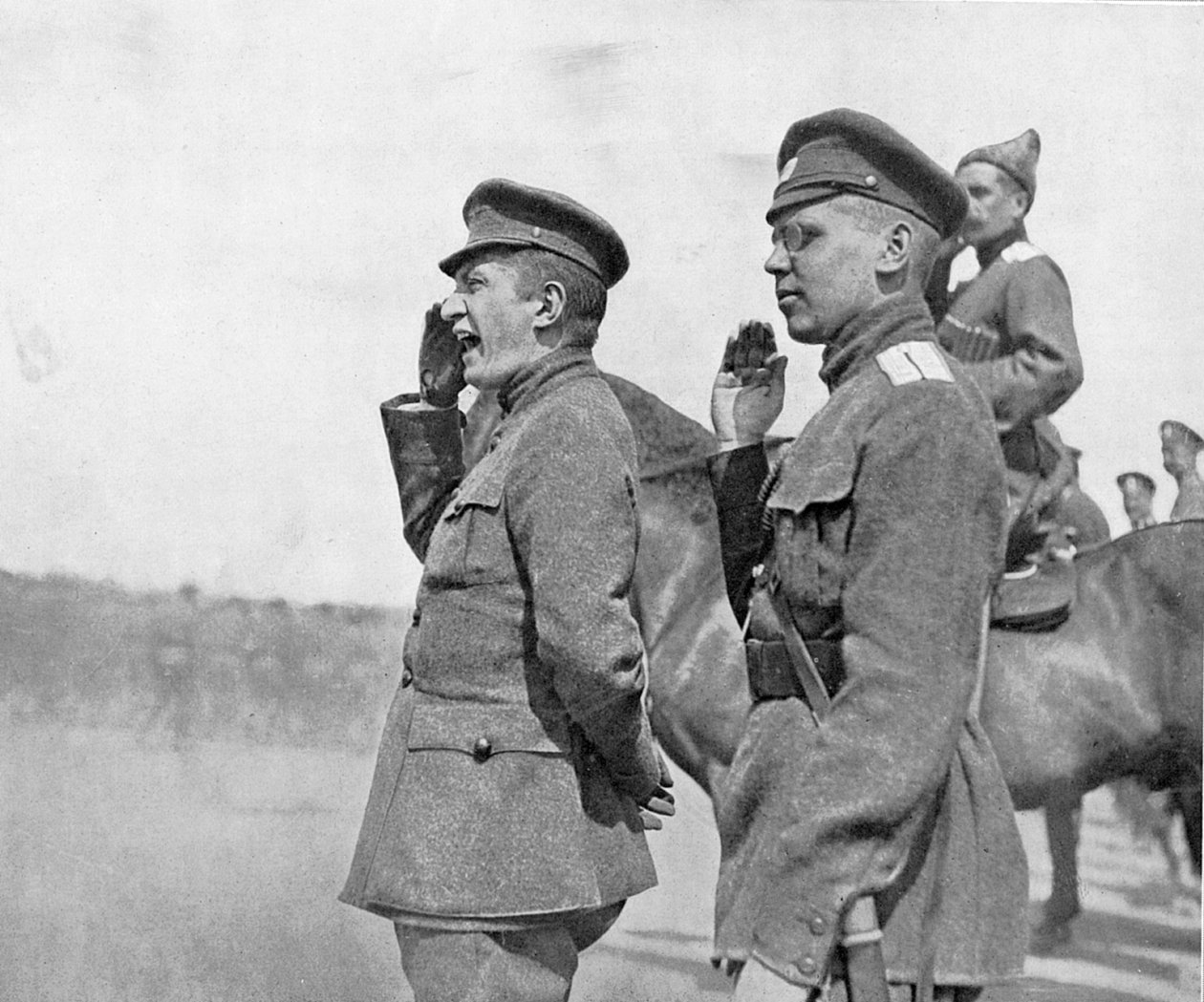 Aleksander Fiodorowicz Kiereński, rosyjski polityk rewolucyjny, 1917 autorstwa Unbekannt