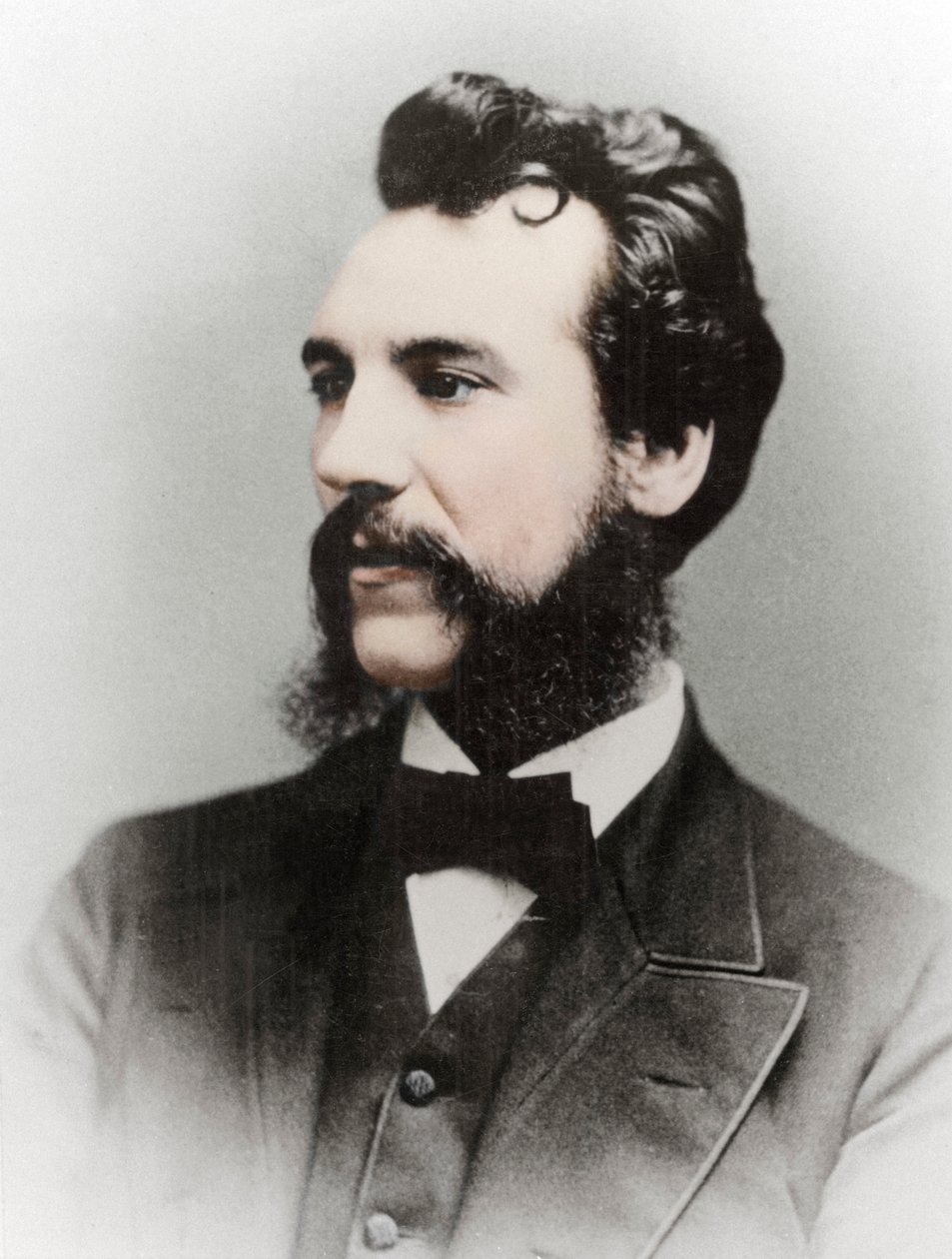 Alexander Graham Bell, amerykański wynalazca urodzony w Szkocji, XIX wiek autorstwa Unbekannt
