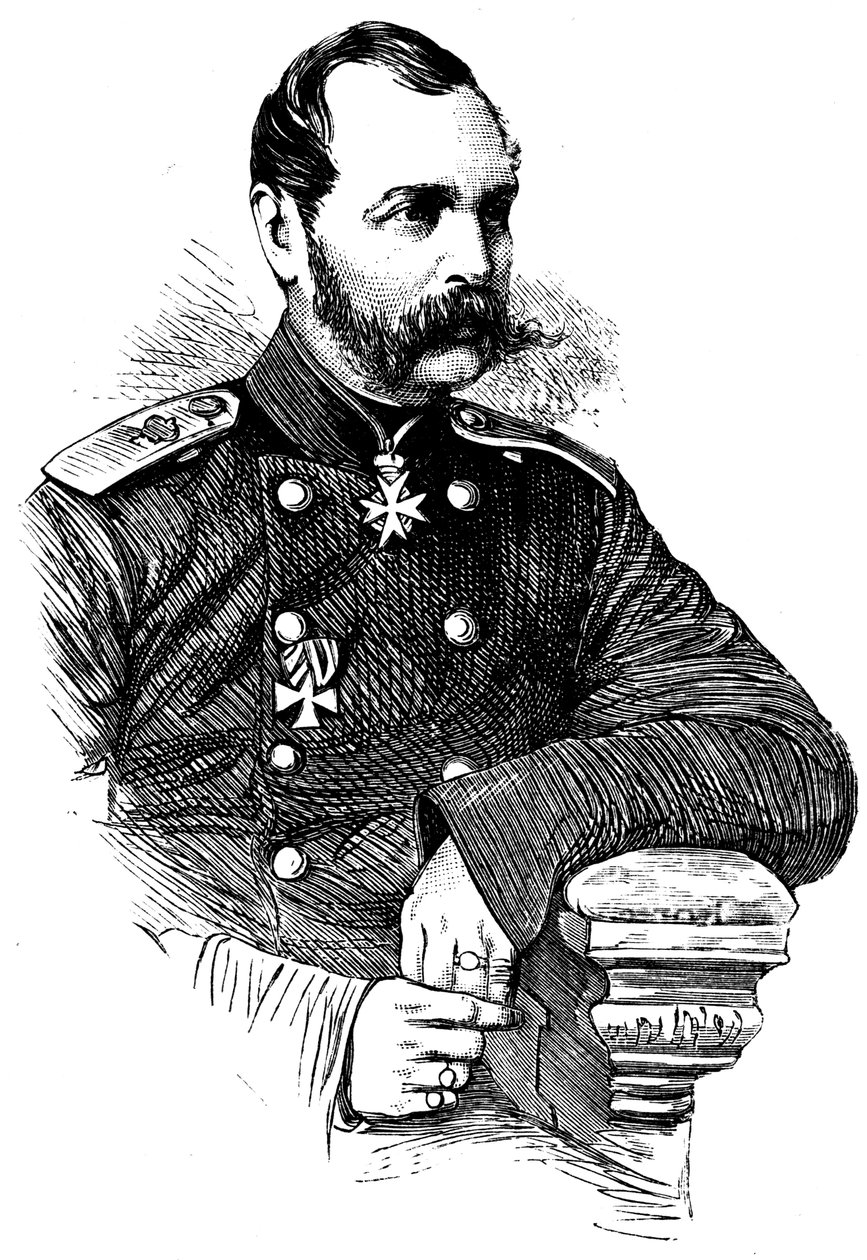 Aleksander II 1818-1881, car Rosji od 1855 autorstwa Unbekannt
