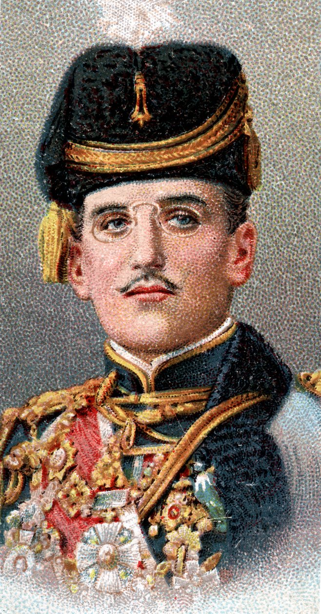 Aleksander I 1888-1934, król Serbów, Chorwatów i Słoweńców, 1917 autorstwa Unbekannt