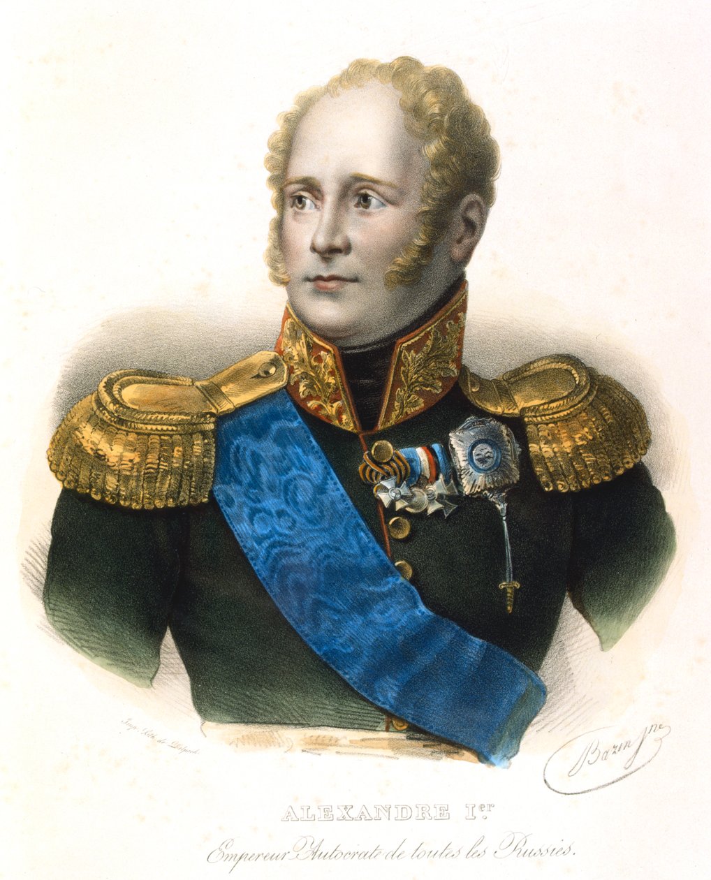 Aleksander I, car Rosji, c1801-1825 autorstwa Unbekannt