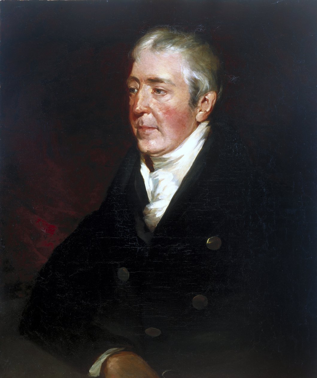 Alexander Nasmyth, dentysta, ok. 1840 r. Olej na płótnie portret z 1858 r. autorstwa Ann Gibson Bennett, według oryginalnego oleju autorstwa Andrew Geddesa RA autorstwa Unbekannt