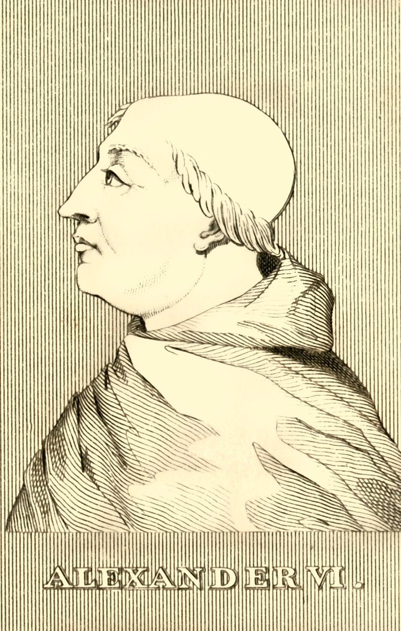 Aleksander VI, 1431-1503, 1830. autorstwa Unbekannt
