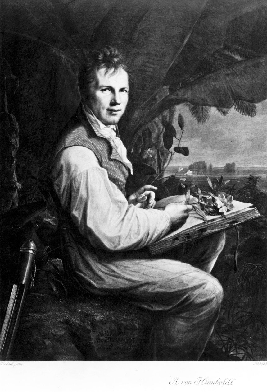 Alexander von Humboldt, niemiecki przyrodnik i badacz, ok. 1806 autorstwa Unbekannt