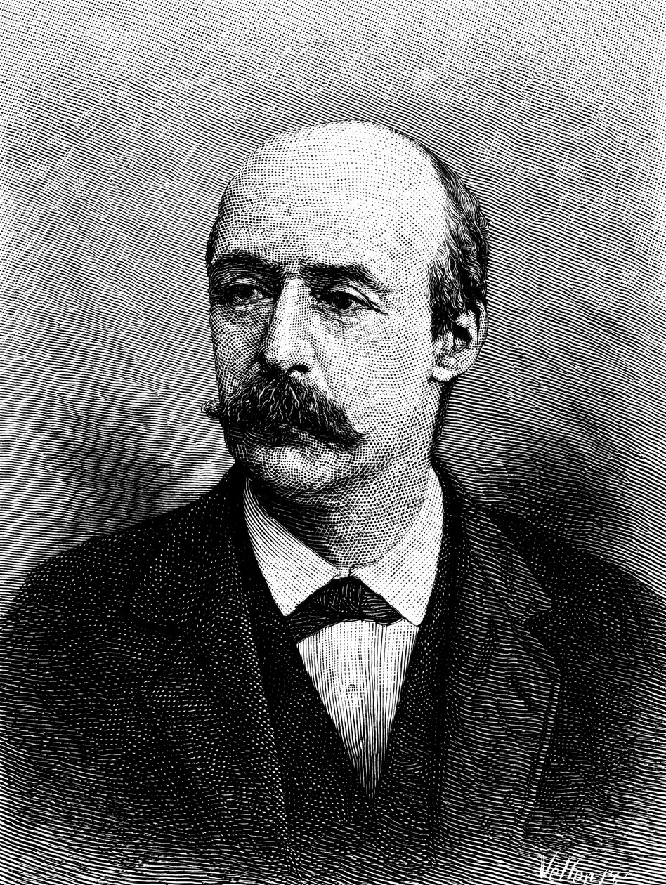 Alexandre Agassiz, urodzony w Szwajcarii amerykański oceanograf, zoolog morski i inżynier górnictwa, 1883 autorstwa Unbekannt
