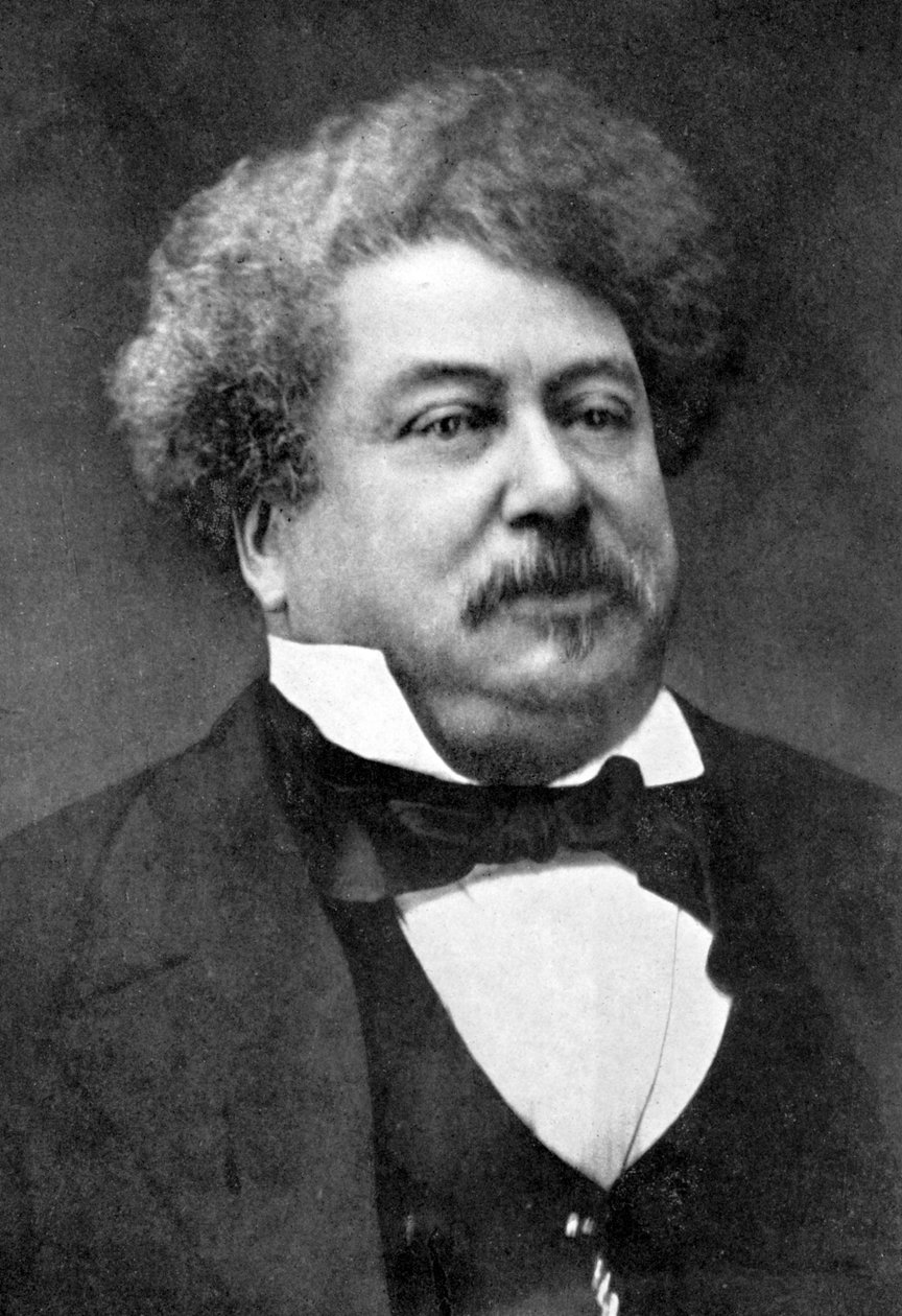 Alexandre Dumas, XIX-wieczny autor francuski, 1902 autorstwa Unbekannt