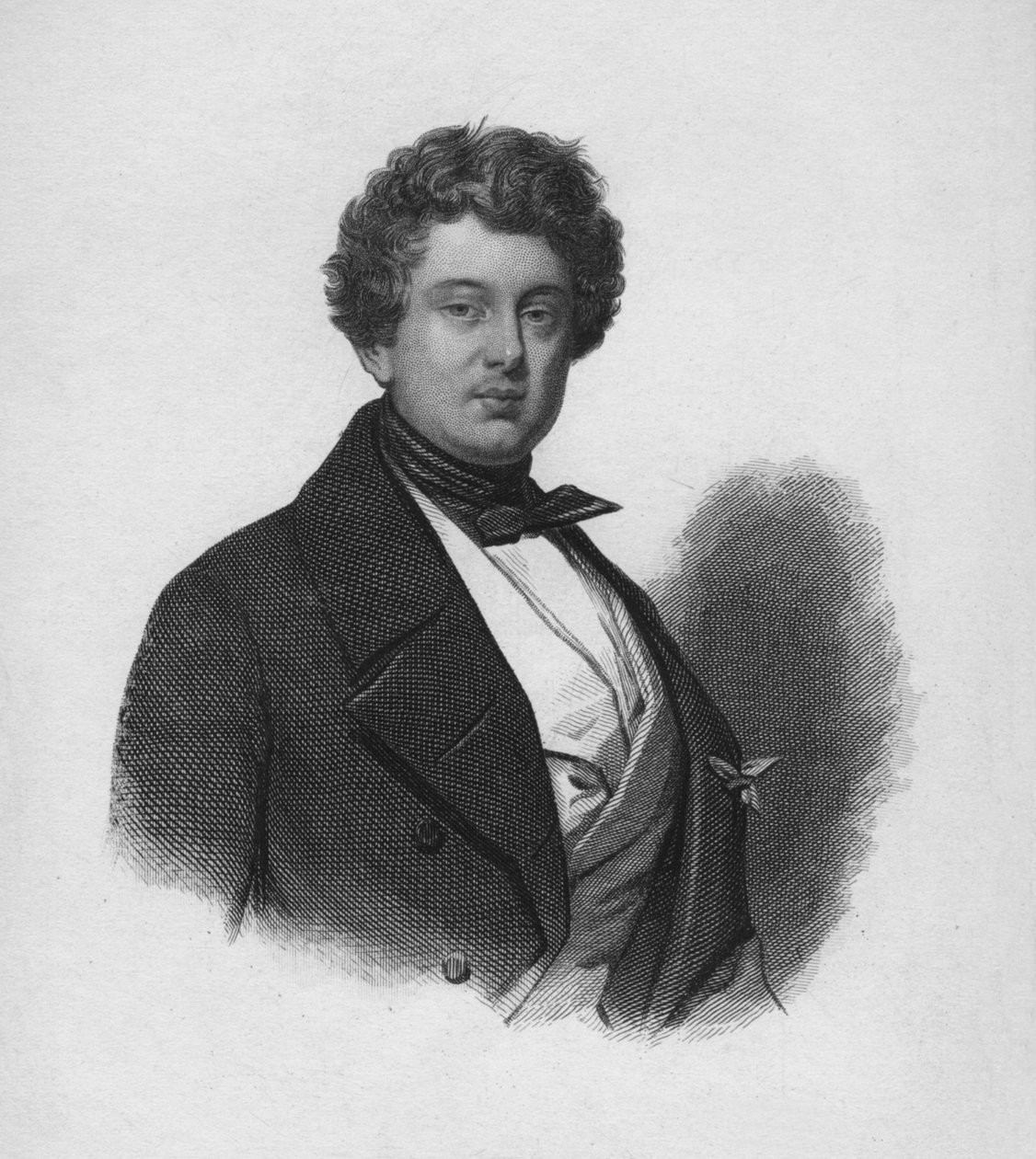 Aleksandra Dumasa, ok. 1850 r. autorstwa Unbekannt
