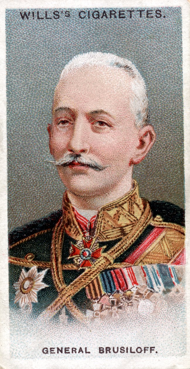 Aleksiej Brusiłow, rosyjski żołnierz, 1917 autorstwa Unbekannt