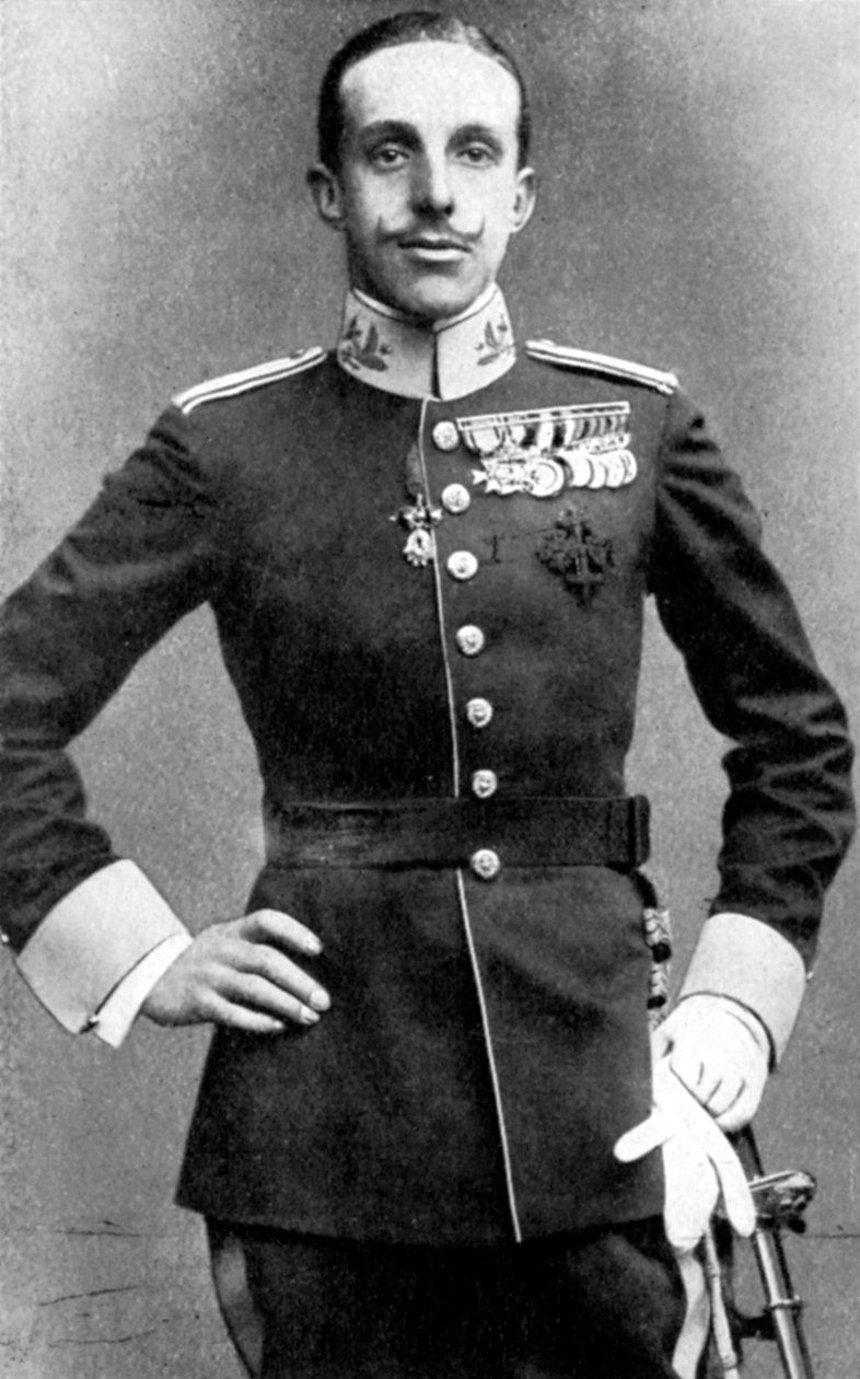 Alfons XIII 1886-1941, król Hiszpanii autorstwa Unbekannt