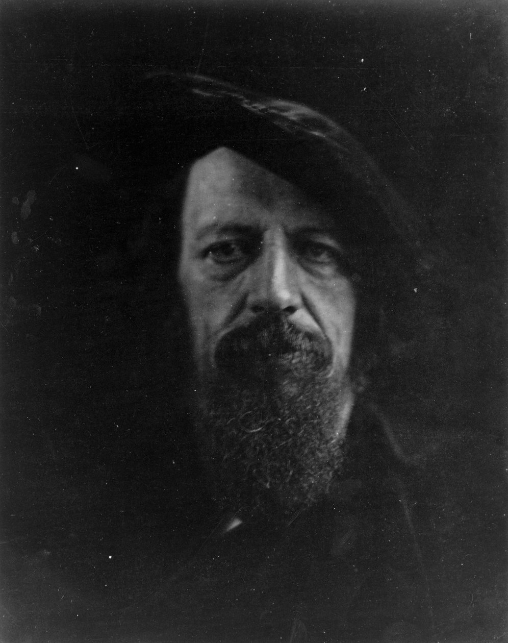 „Alfred Tennyson” autorstwa Unbekannt