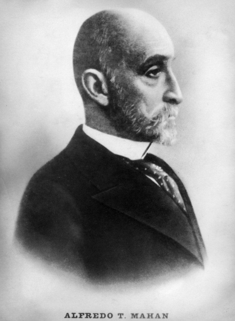 Alfredo T Mahan, ur. 1840, 1920 autorstwa Unbekannt