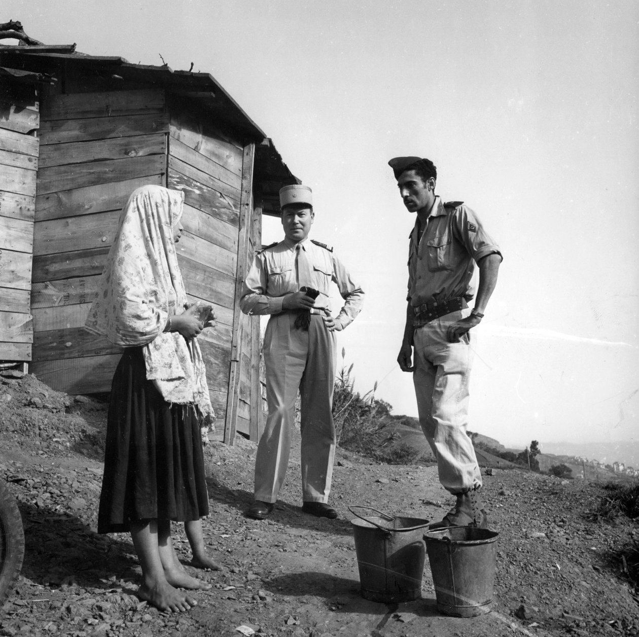 Algieria, 1957 autorstwa Unbekannt