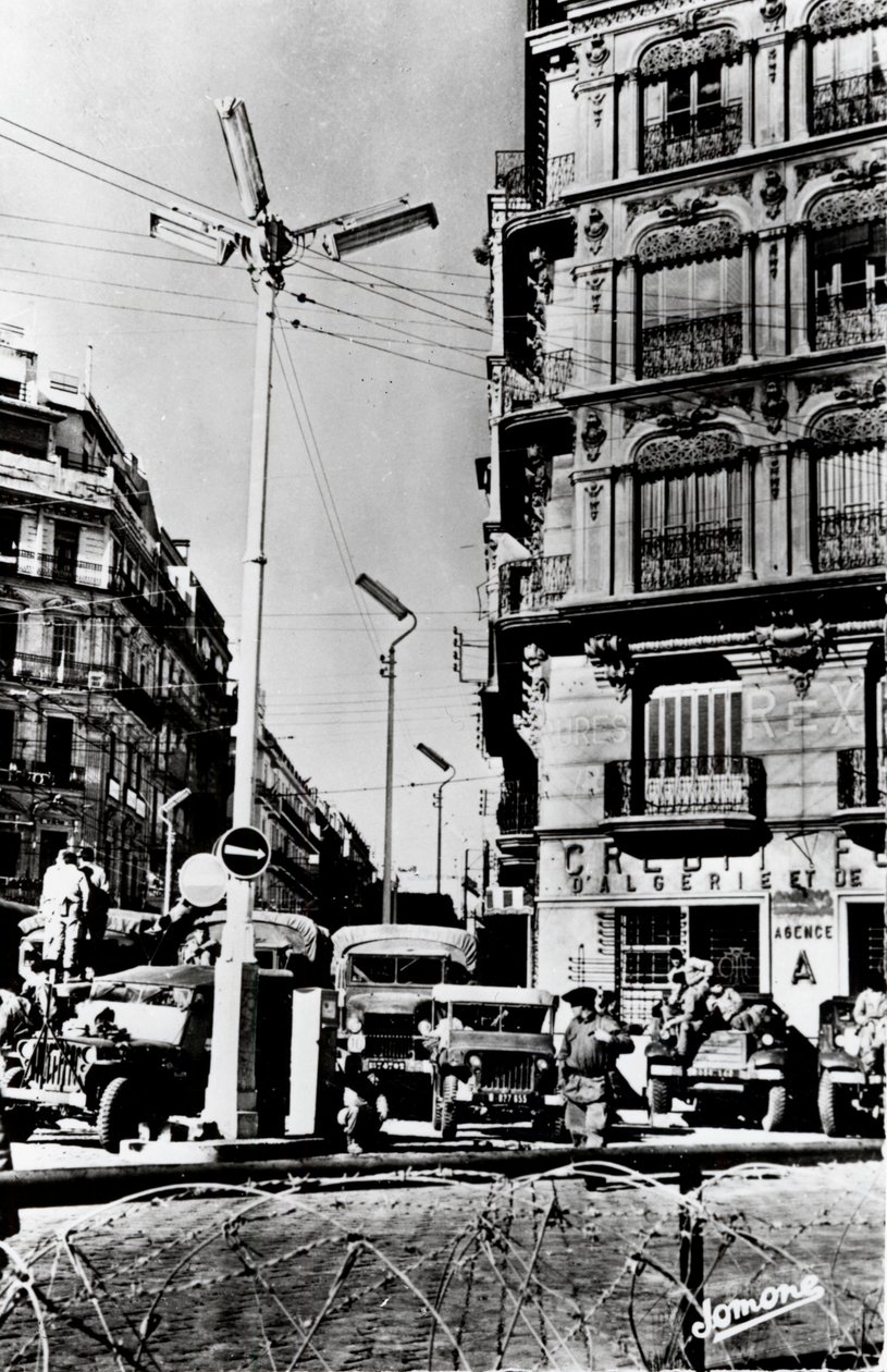 Algierska wojna o niepodległość, styczeń 1960. autorstwa Unbekannt
