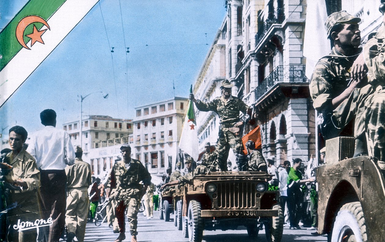 Niepodległość Algierii od Francji, 1962 autorstwa Unbekannt
