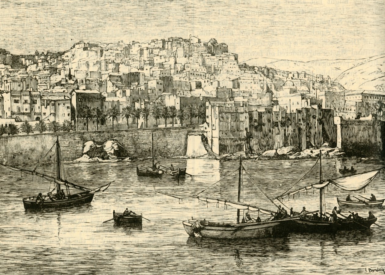 Algier, od morza, 1890. autorstwa Unbekannt