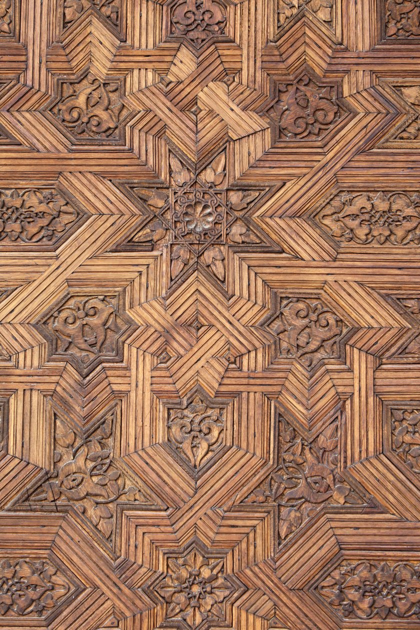Alhambra - Drzwi w pałacach Nasrid Granat Espagne autorstwa Unbekannt