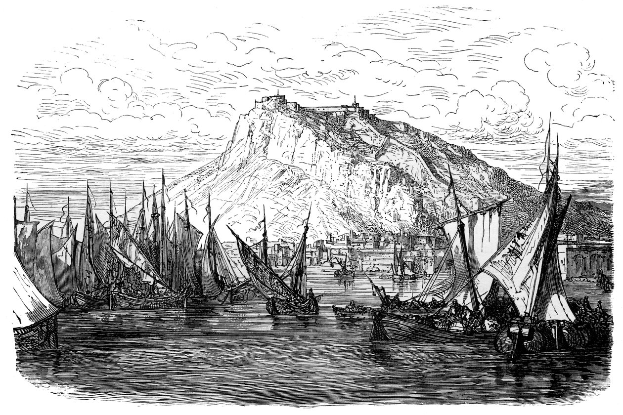 Alicante, Hiszpania, ok. 1890 r autorstwa Unbekannt