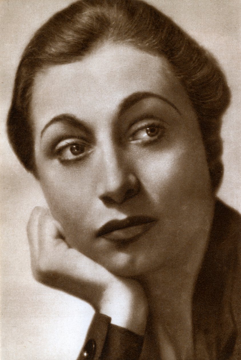 Aline MacMahon, amerykańska aktorka, 1933 autorstwa Unbekannt