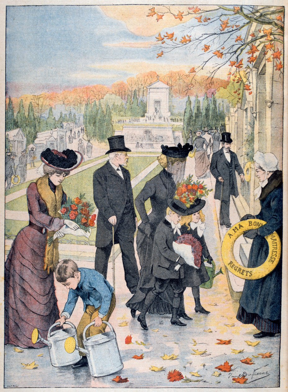 Dzień Wszystkich Świętych, 1902. autorstwa Unbekannt
