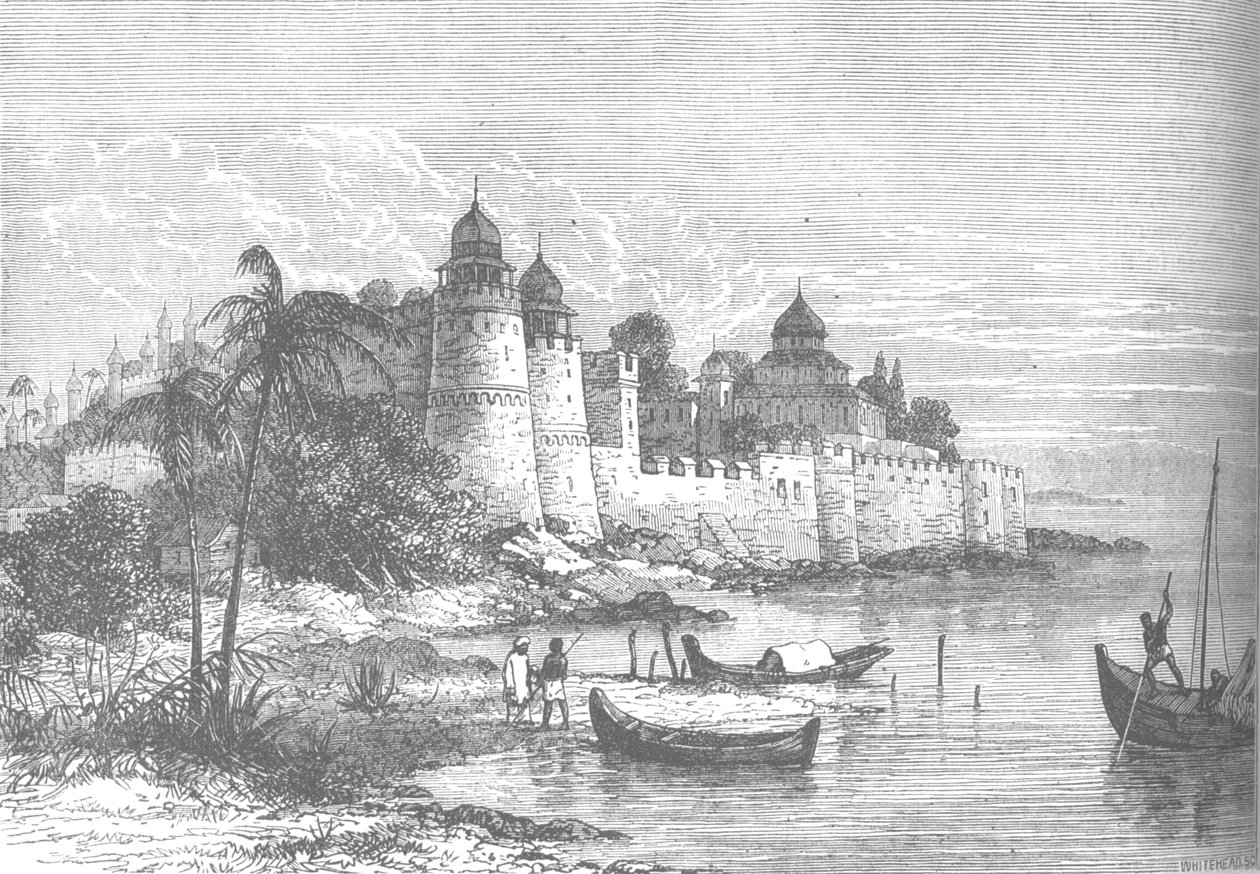 Allahabad, ok. 1880 r autorstwa Unbekannt