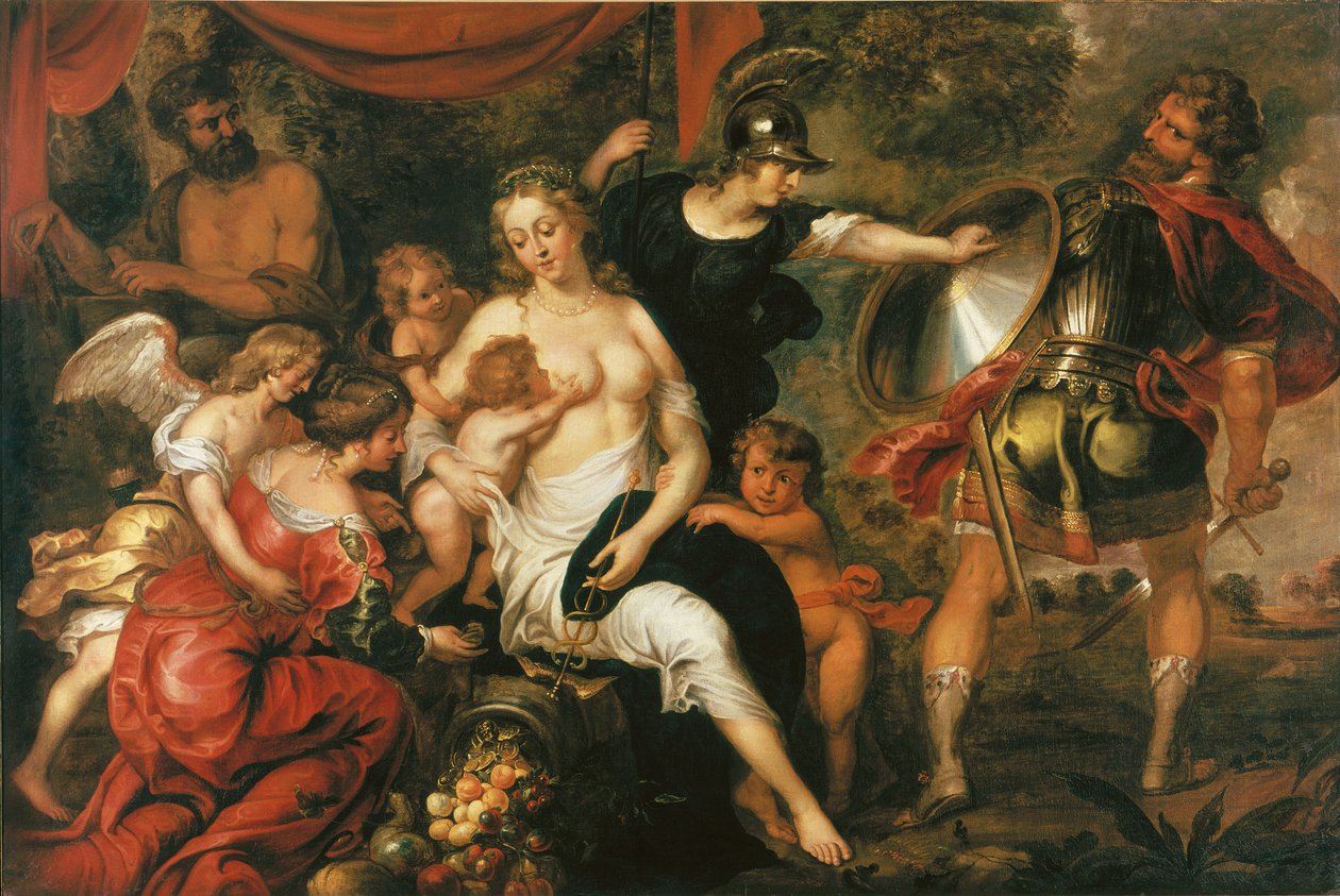 Alegoria Pokoju, c. 1650 autorstwa Unbekannt