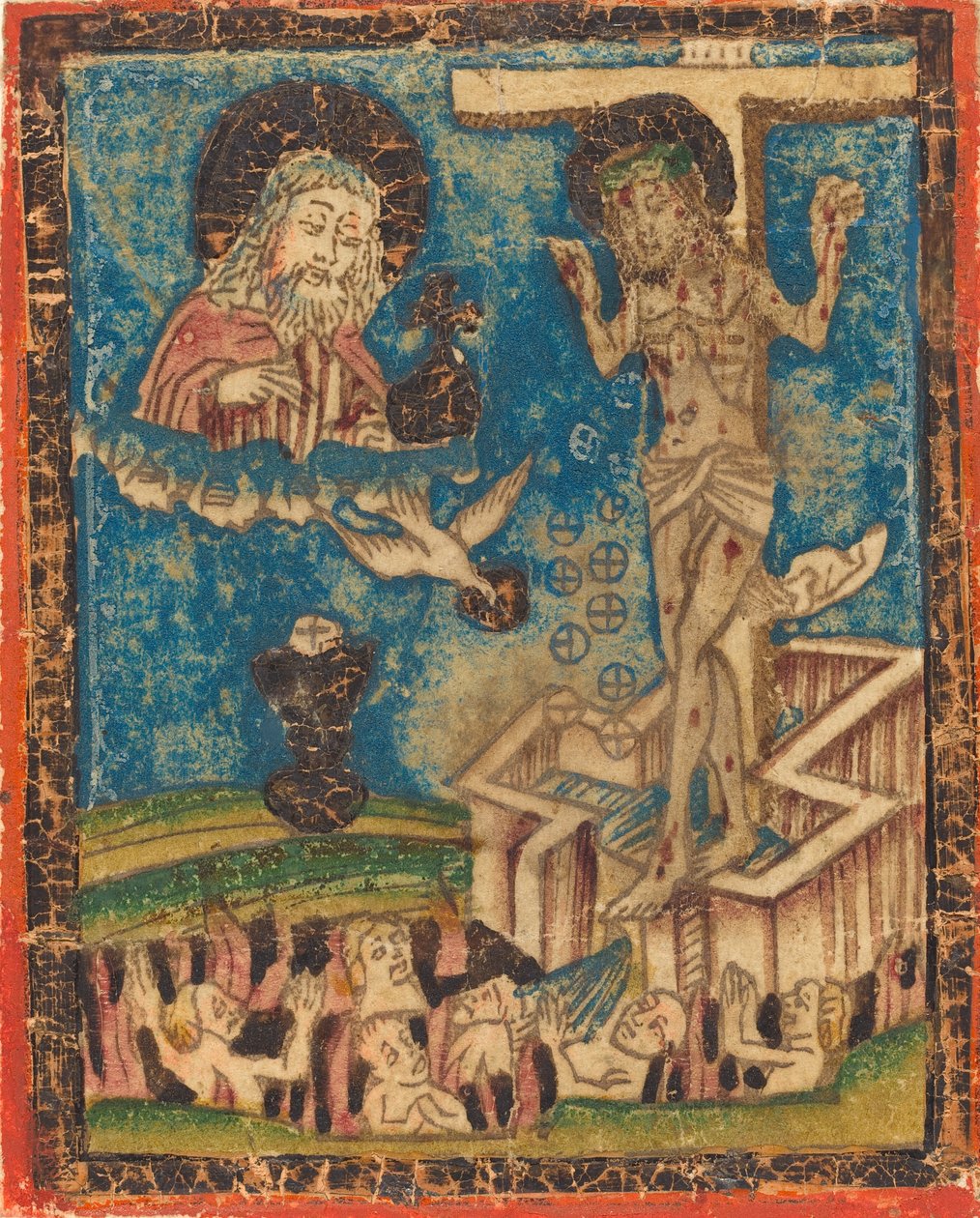 Alegoria Eucharystii, 14701490. autorstwa Unbekannt